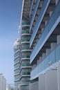 MV Iona cruise ship external detail Royalty Free Stock Photo