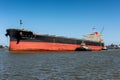 MV Ishizuchi aided by tug boats, Newcastle harbor, Australia