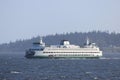 MV Puyallup sails to Edmonds Royalty Free Stock Photo