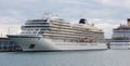 MV Viking Star cruise ship docked in Barcelona, Catalonia, Spain Royalty Free Stock Photo