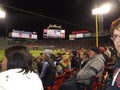 Fenway Park, grandstand fans  BOSTON RED SOX Royalty Free Stock Photo