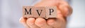 MVP Minimum Viable Product Royalty Free Stock Photo