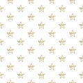 MVP star seamless pattern isolated on white background Royalty Free Stock Photo