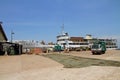 Mwanza Ferry loading at Terminal Royalty Free Stock Photo