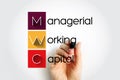 MWC - Managerial Working Capital is a business strategy designed to ensure that a company operates efficiently, acronym text