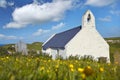 Mwnt Chapel Royalty Free Stock Photo