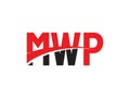 MWP Letter Initial Logo Design Vector Illustration Royalty Free Stock Photo