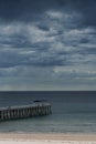Grange beach and jetty in Adelaide,South Australia Royalty Free Stock Photo