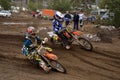 MX two riders competing in the rotation