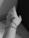 My beautiful hand with Tatoo