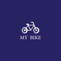 My Bike logo template Royalty Free Stock Photo