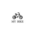 My Bike logo template Royalty Free Stock Photo