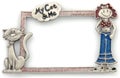 My Cat & Me photo frame Royalty Free Stock Photo