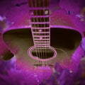 My guitar weeps Royalty Free Stock Photo