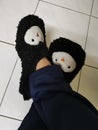 My happy feet Royalty Free Stock Photo