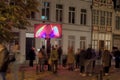 `My music is lifeless`, artwork on Ghent light festival 2021