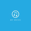 My music logo template