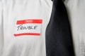 My Name is Trouble Royalty Free Stock Photo