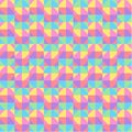 Colorful Seamless Triangle Pattern, Abstract, Illustrator Pattern Wallpaper