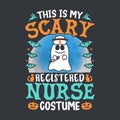 This is my scary registered nurse costume