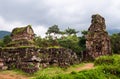 My Son hindu temple ruins Royalty Free Stock Photo