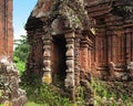 My Son Sanctuary, UNESCO World Heritage Site at Danang, vietnam. Royalty Free Stock Photo