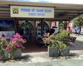 Ticket Office of My Son sanctuary, Vietnam Royalty Free Stock Photo