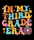 In My Third Grade Era T-Shirt Royalty Free Stock Photo