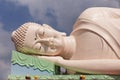 Statue of a reclining Buddha