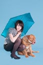 This is my umbrella Royalty Free Stock Photo