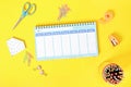 My weekly schedule planner