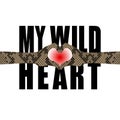 My Wild Heart t-shirt fashion print with snakeskin pattern