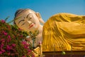 Mya Tha Lyaung Reclining Buddha. Bago. Myanma. Burma.