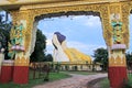 Mya Tha Lyaung Reclining Buddha, Bago, Myanmar