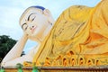 Mya Tha Lyaung Reclining Buddha, Bago, Myanmar