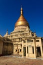 Mya Zedi Pagoda , Bagan in Myanmar (Burmar) Royalty Free Stock Photo