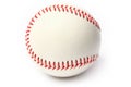 Myach beautiful baseball on a white background Royalty Free Stock Photo