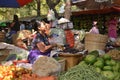 Myanmar Bagan fruit vegetable wet market