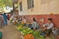 Myanmar Bagan fruit vegetable wet market