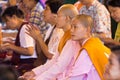 Myanmar Buddhist monks