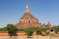 Myanmar (Burma), Bagan, Sulamani Pahto temple Royalty Free Stock Photo