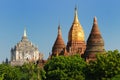 Myanmar (Burma), Bagan, Thatbyinny Pahto Temple Royalty Free Stock Photo