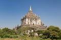 Myanmar (Burma), Bagan, Thatbyinny Pahto Temple Royalty Free Stock Photo