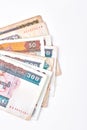 Myanmar burma kyat paper money. Royalty Free Stock Photo
