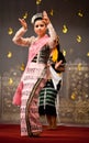 Myanmar Classical Dance Royalty Free Stock Photo