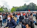 Myanmar community protests in Taipei against military coup in Burma