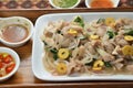 Myanmar cuisine shallow fried pork