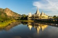 Myanmar. Hpa Han. Kyauk Kalap or Kyaik Ka Lat monastery Royalty Free Stock Photo