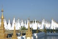 Myanmar, Mandalay: Stupas of Kuthodaw pagoda