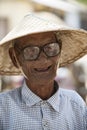 Myanmar - Mingun - old farmer